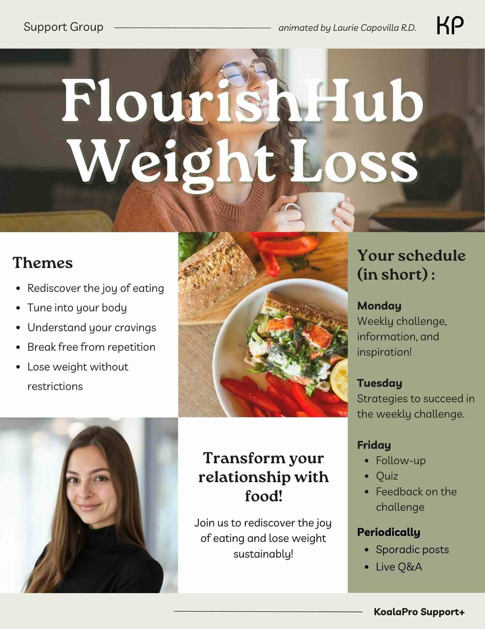 flourish hub weight loss