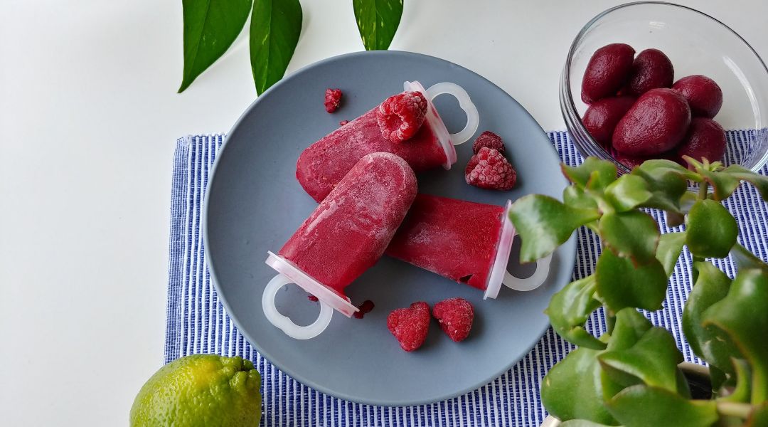 Beet popsicles