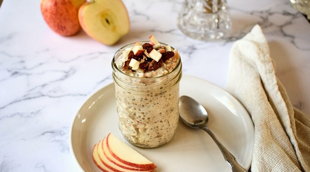 Spiced Apple Overnight Oats