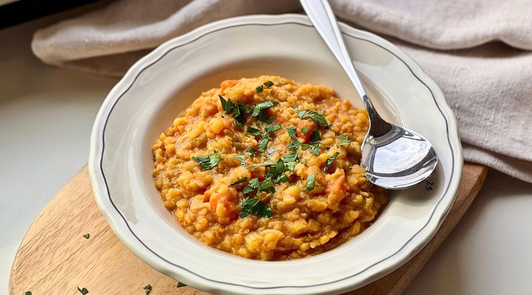 Easy Vegetarian Split Pea Soup