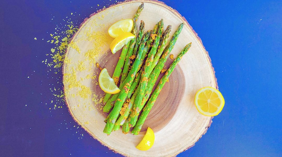 Healthy Asparagus air fryer side dish