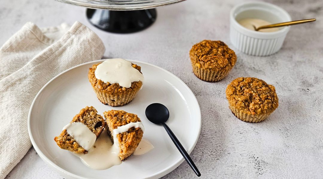 carrot and lentil muffins