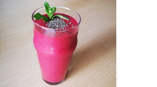 Strawberry-Banana Protein Smoothie