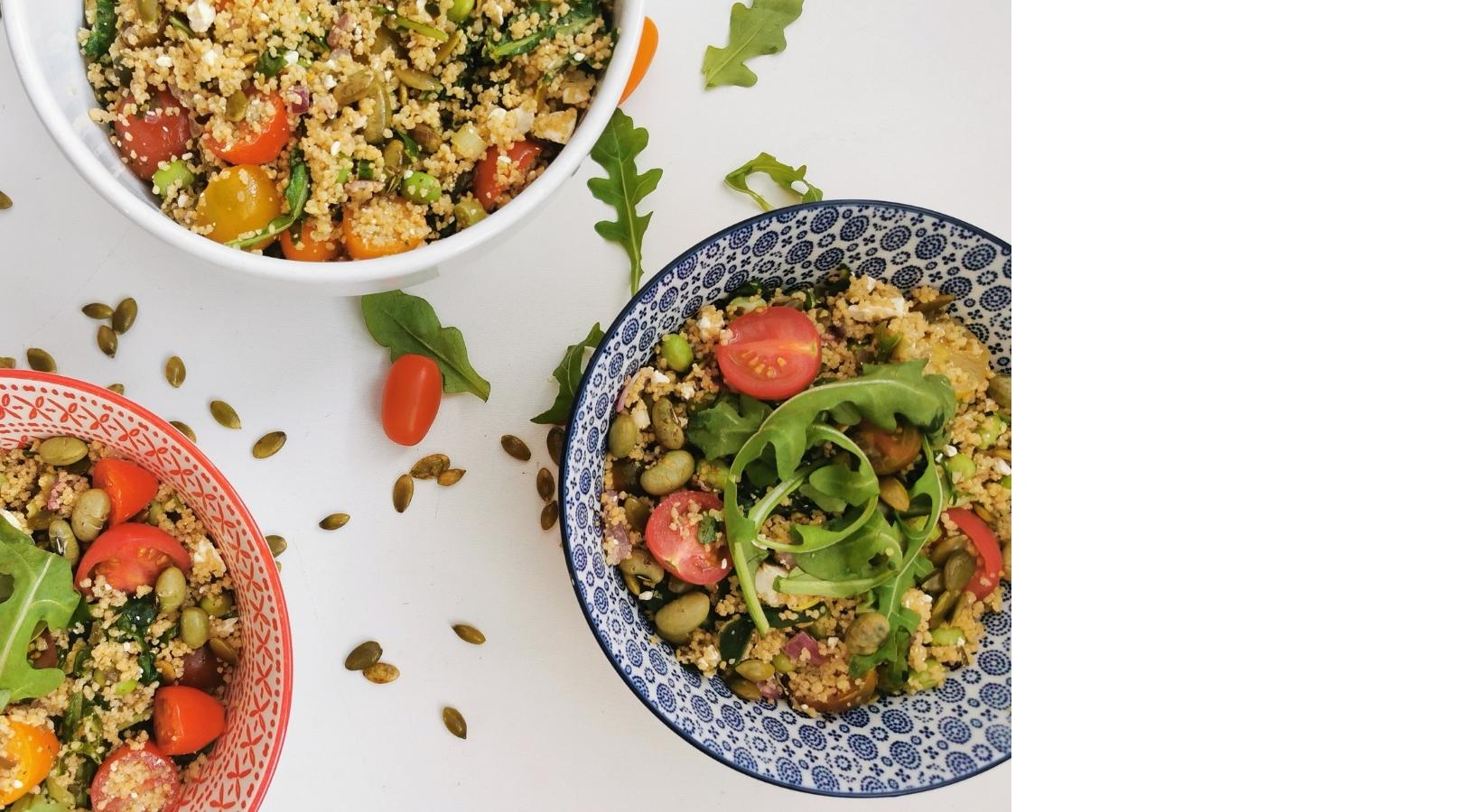 couscous salad with kombu