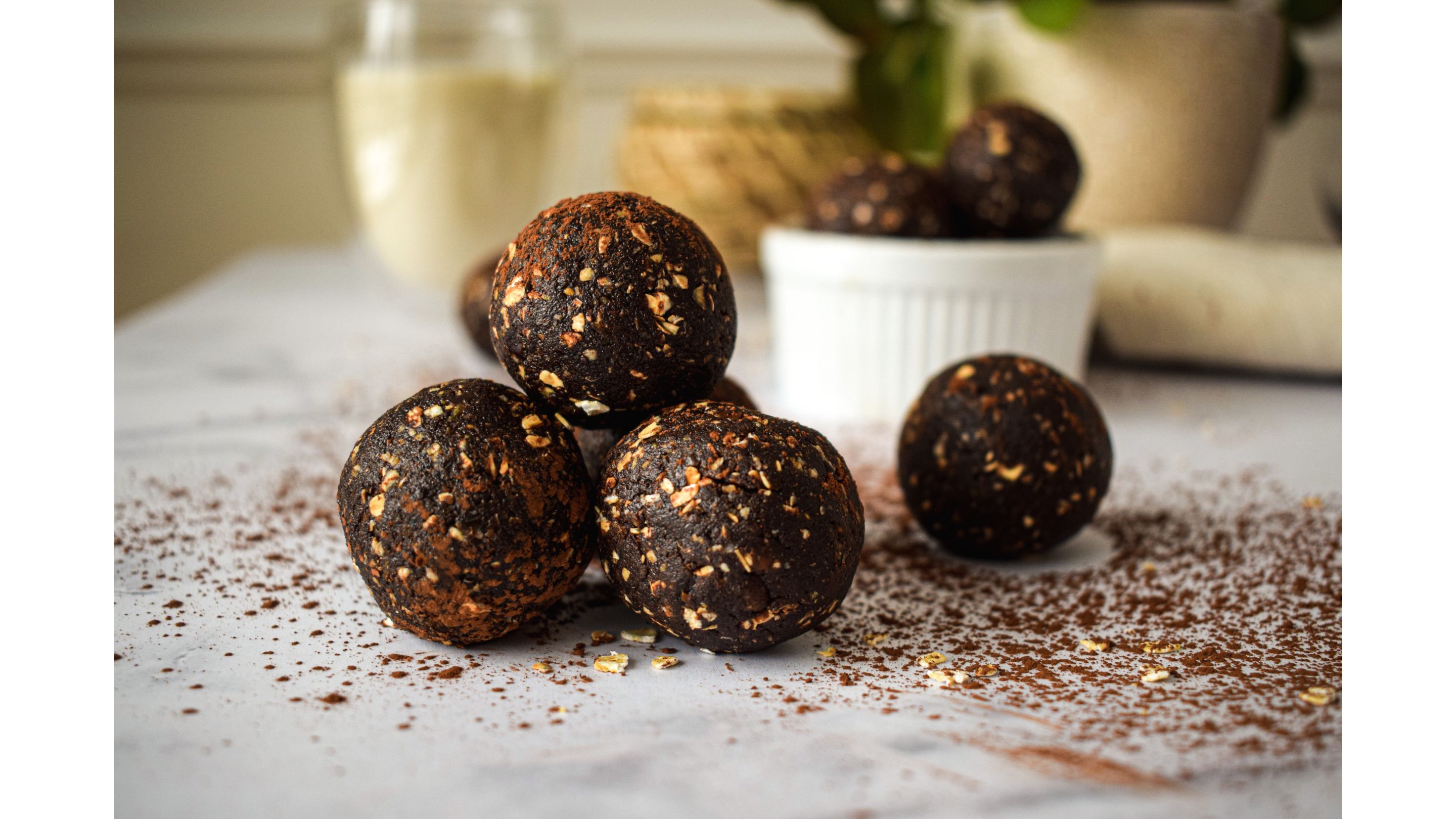 energy balls chocolate