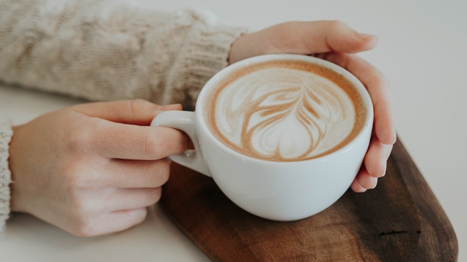 cup of coffee, latte art