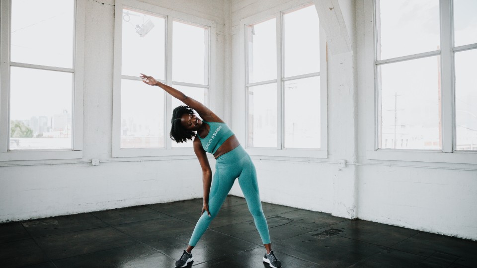 Woman doing sport