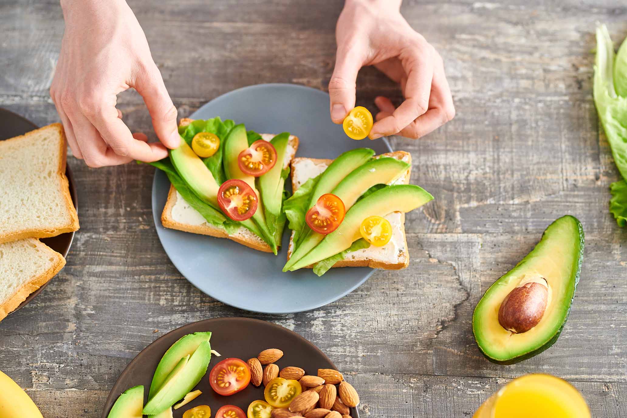 Pain grillé avocat - Avocado toast