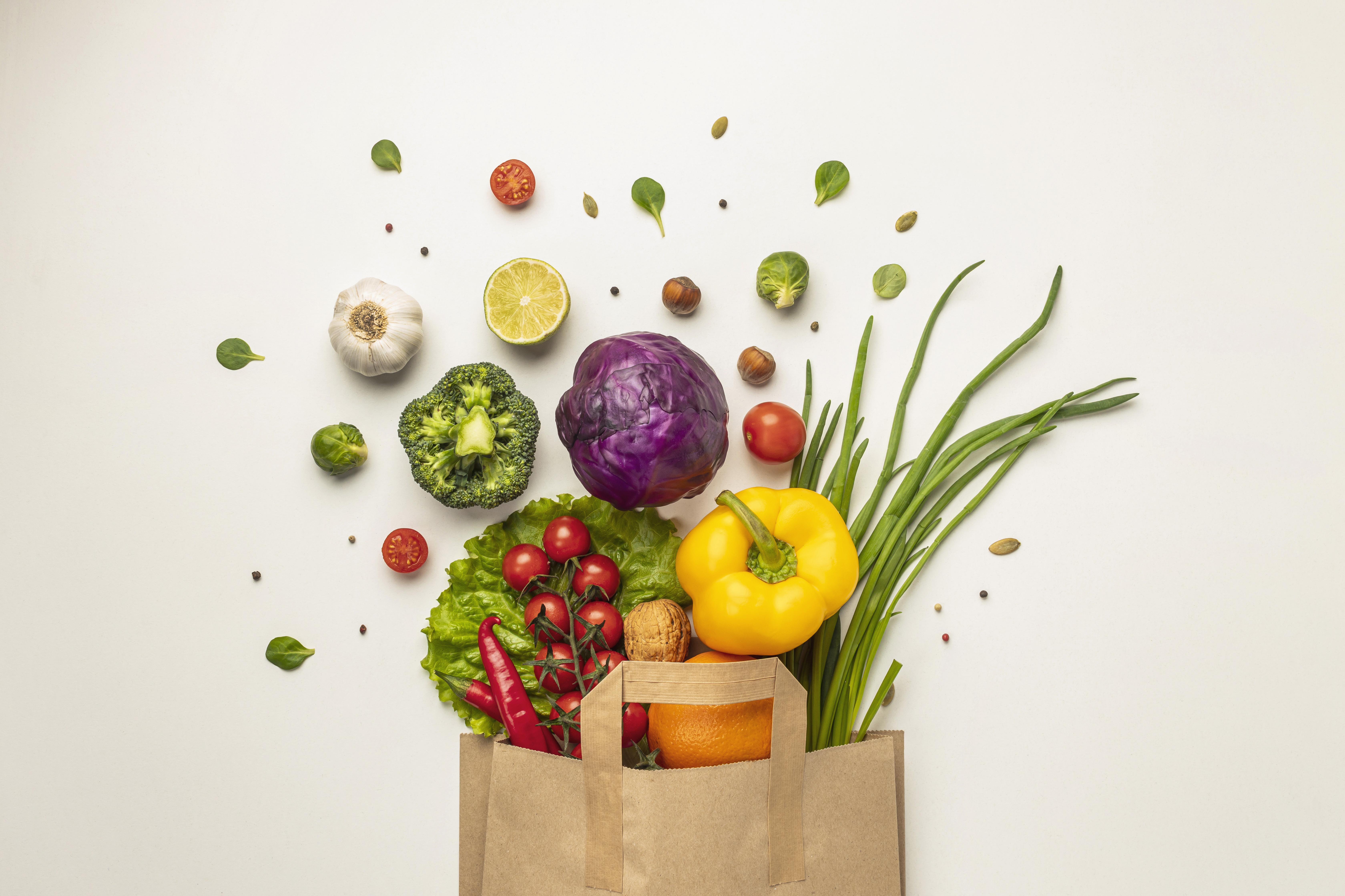 fruit and vegetable baskets to prevent food waste