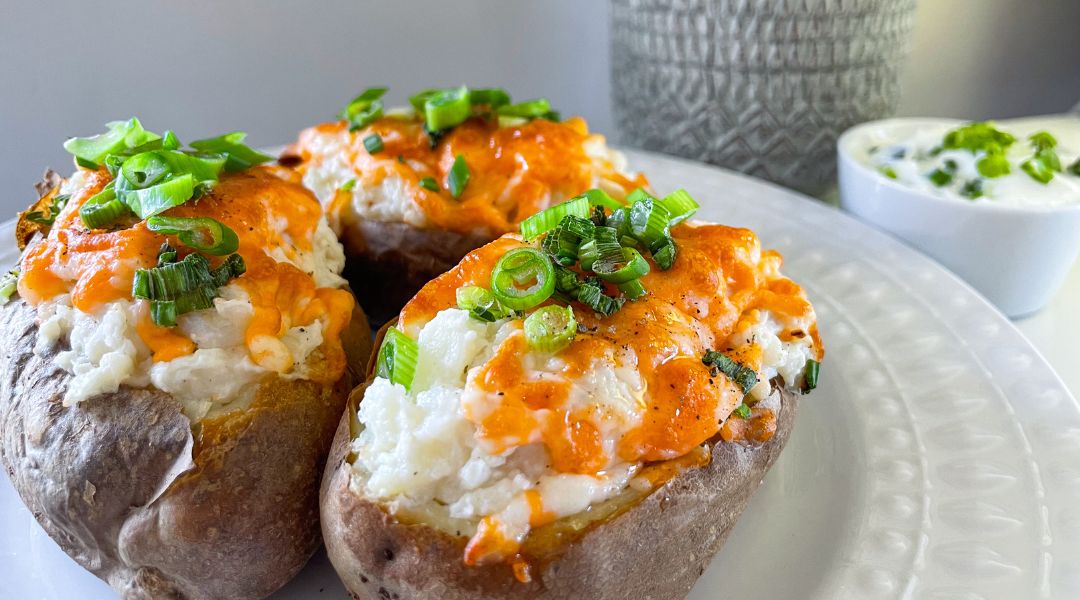 Stuffed Potatoes in the Air Fryer