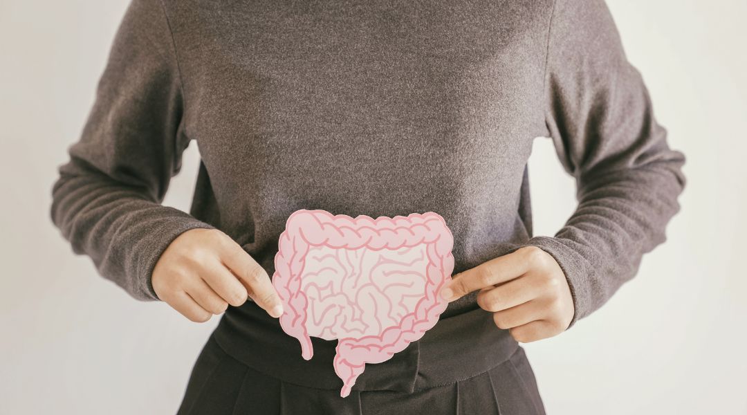 woman intestines 