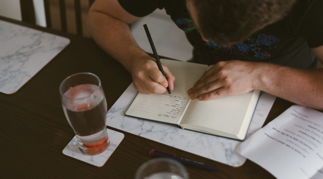 writting in a journal