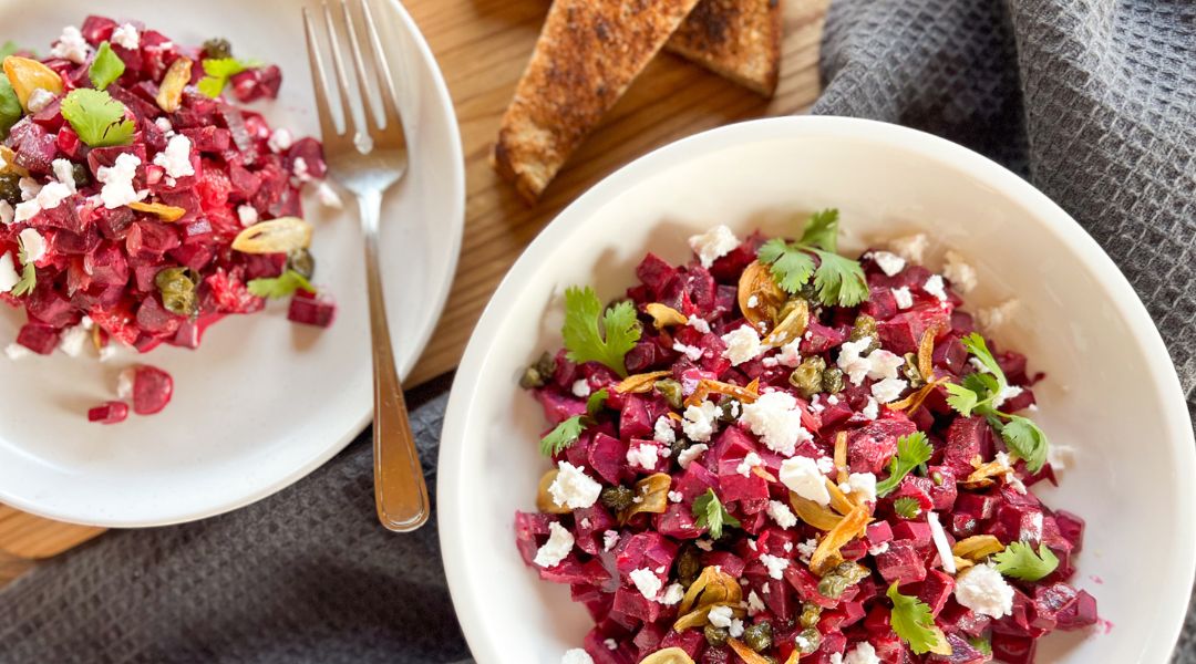 Beet and Grapefruit Tartare