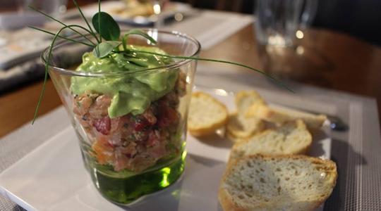 tartare au saumon et avocat ditététiste