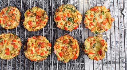 muffin aux oeufs et au quinoa diététiste