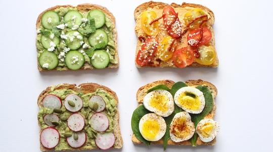 Toast à l'avocat diététiste