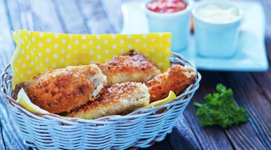 Bouchées de poulet aux noix de pécan et au parmesan diététiste