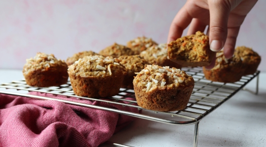 Carrot and Orange Muffins  