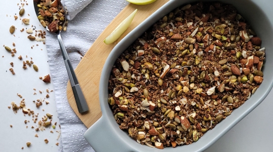 Low-Carb Protein Granola 