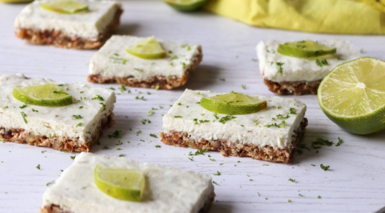 Frozen Lime Squares