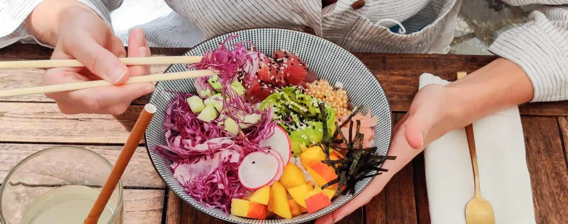 abundance of vegetables