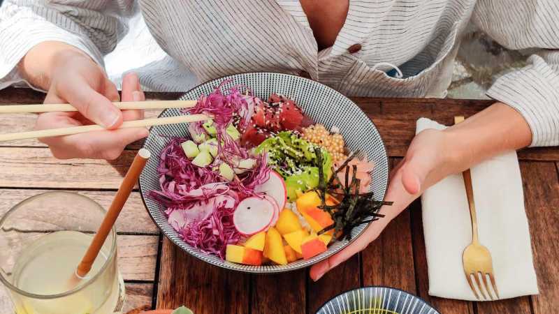abundance of vegetables