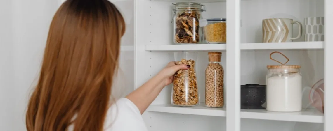 Pantry spring clean