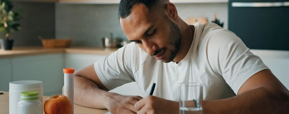 Homme nutritionniste diététiste - Male registered dietitian nutritionist