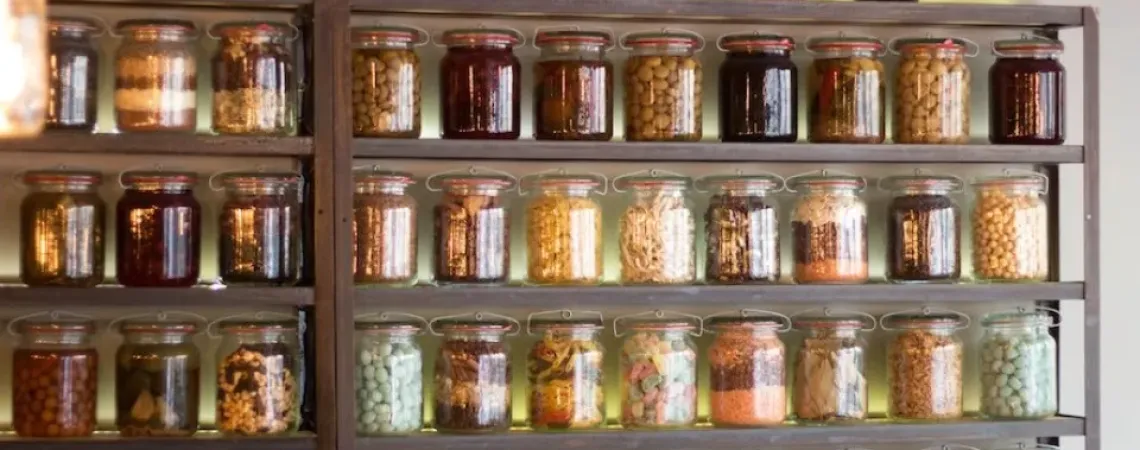 pantry, food, lockdown, dried goods