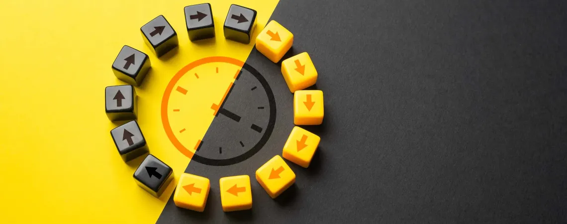 Cycle circadien activité nuit jour - Circadian circle night day activity