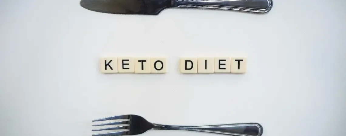 keto diet and cutlery