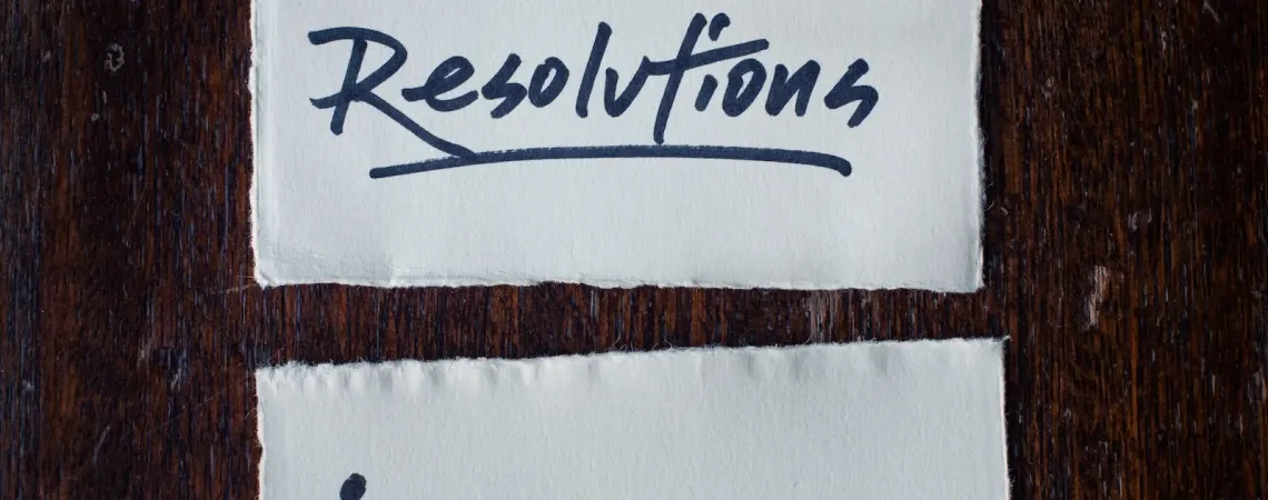 new year's resolution