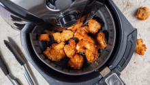 Baked tofu in an Airfryer