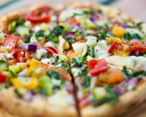 vegetarian pizza