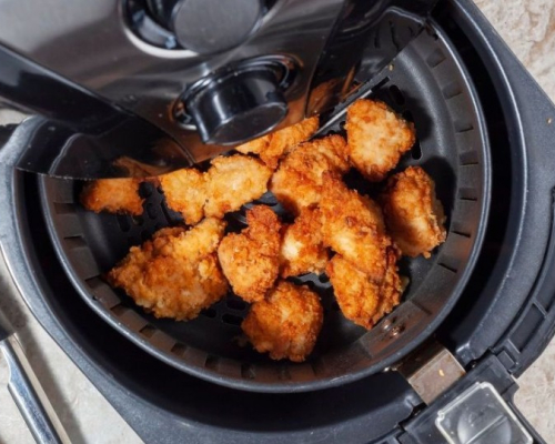 Baked tofu in an Airfryer