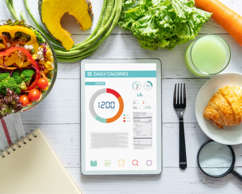 application qui compte les calories