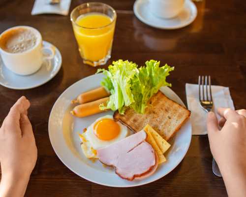 petit déjeuner protéiné