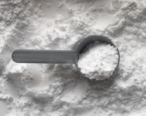 Creatine in a spoon