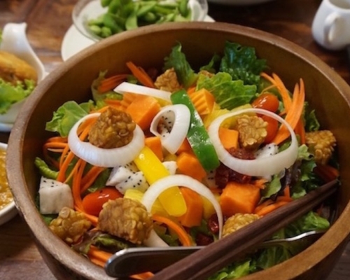 tempeh in a salad