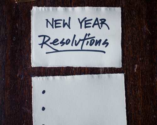 new year's resolution