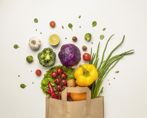 fruit and vegetable baskets to prevent food waste