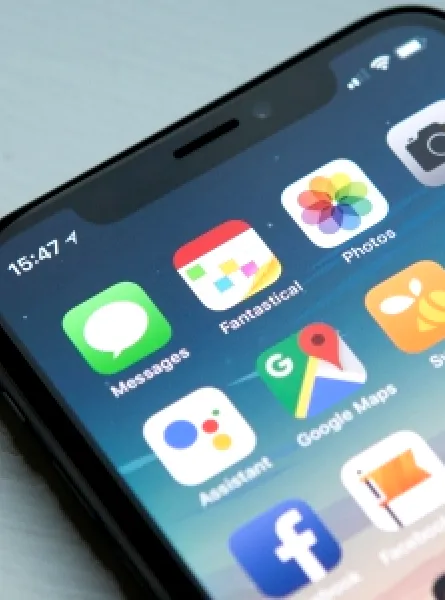 Phone with various Apps