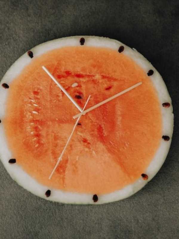 clock-shaped melon