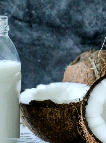 coconut oil, coconut milk