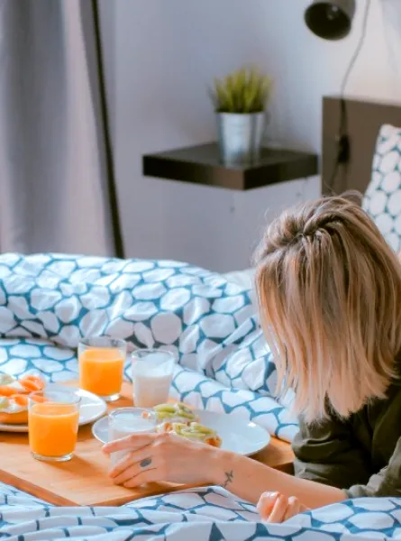 breakfast in bed