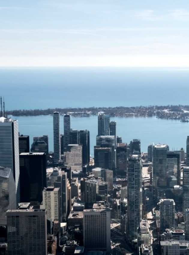 Sky view of Downtown Toronto Nutritionist Dietitian Clinic