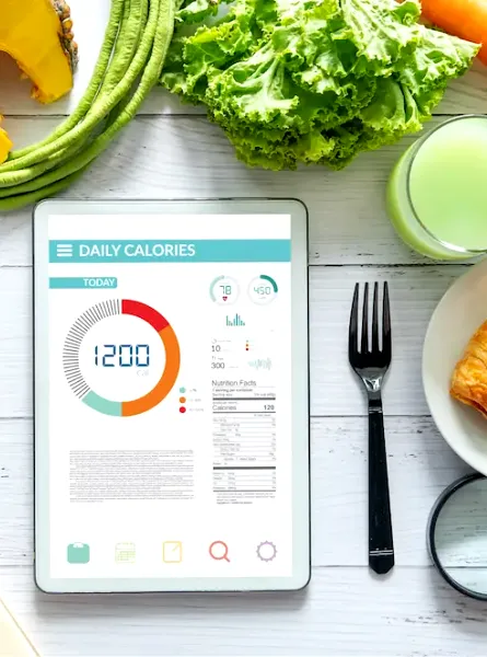 application qui compte les calories