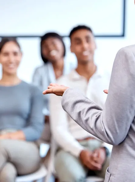 groupe de professionnels qui participent à une formation