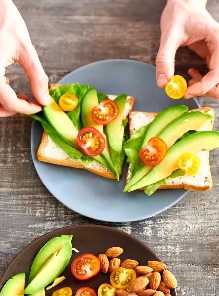 Pain grillé avocat - Avocado toast