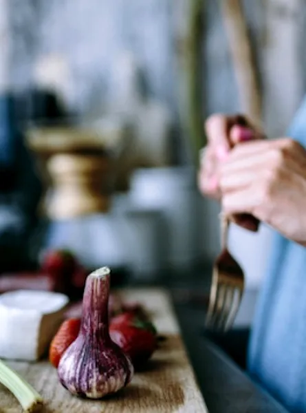 dinner preparation vegetables